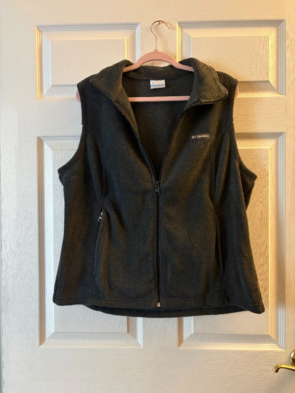 Grey Columbia Women's Vest With Pockets Size XL